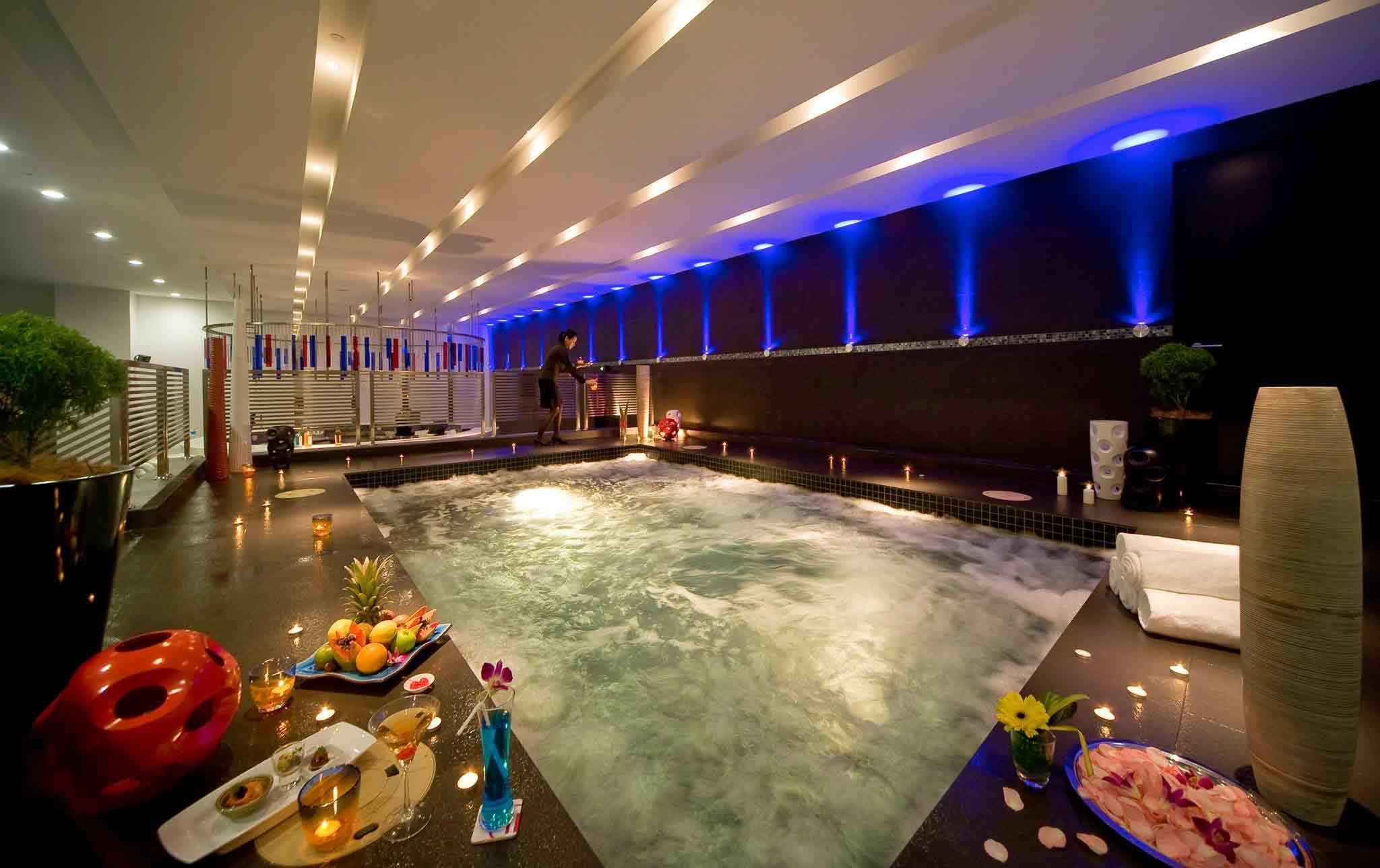 โรงแรมพูลแมน กูชิง สิ่งอำนวยความสะดวก รูปภาพ Spa at the hotel